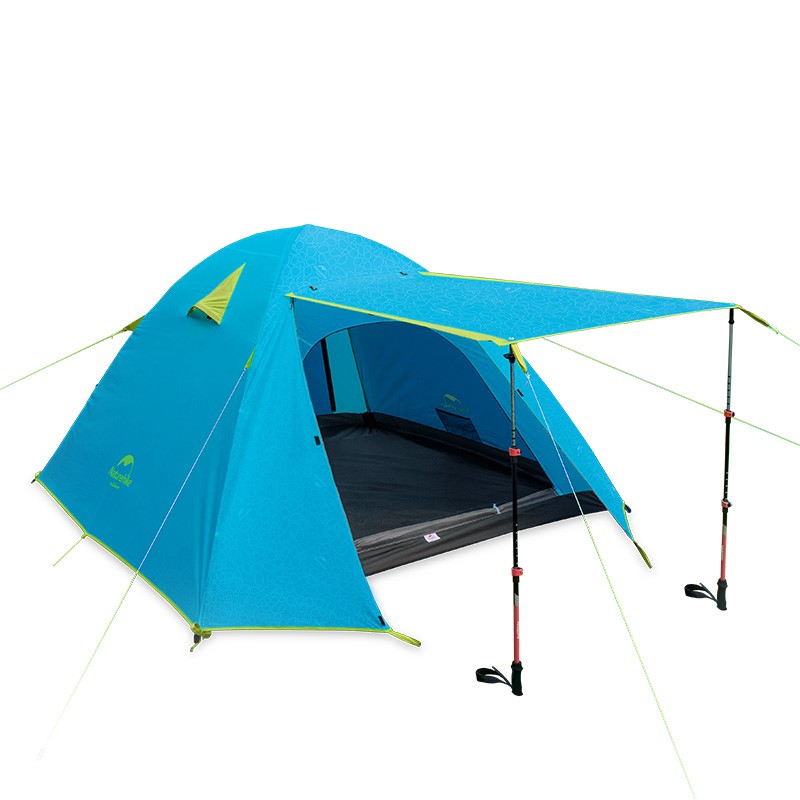 Naturehike stan P3 pre 2-3 osoby váha 2400g - modrá